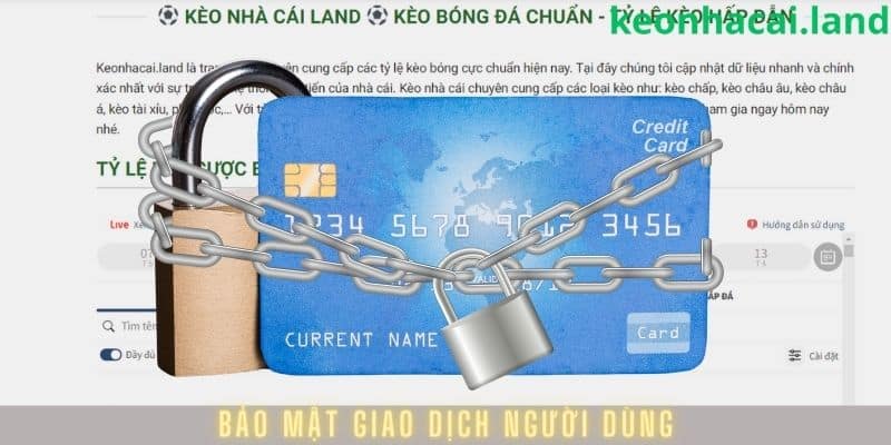 Bảo mật giao dịch người dùng