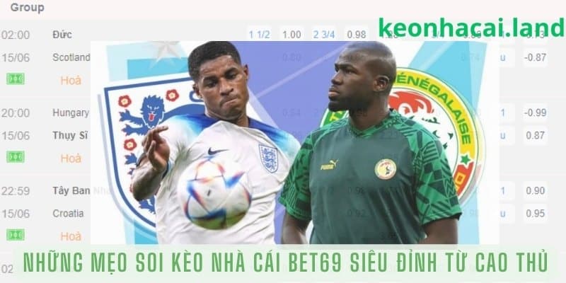 Những mẹo soi Kèo Nhà Cái Bet69 siêu đỉnh từ cao thủ