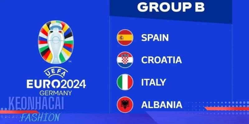 Bảng B EURO 2024